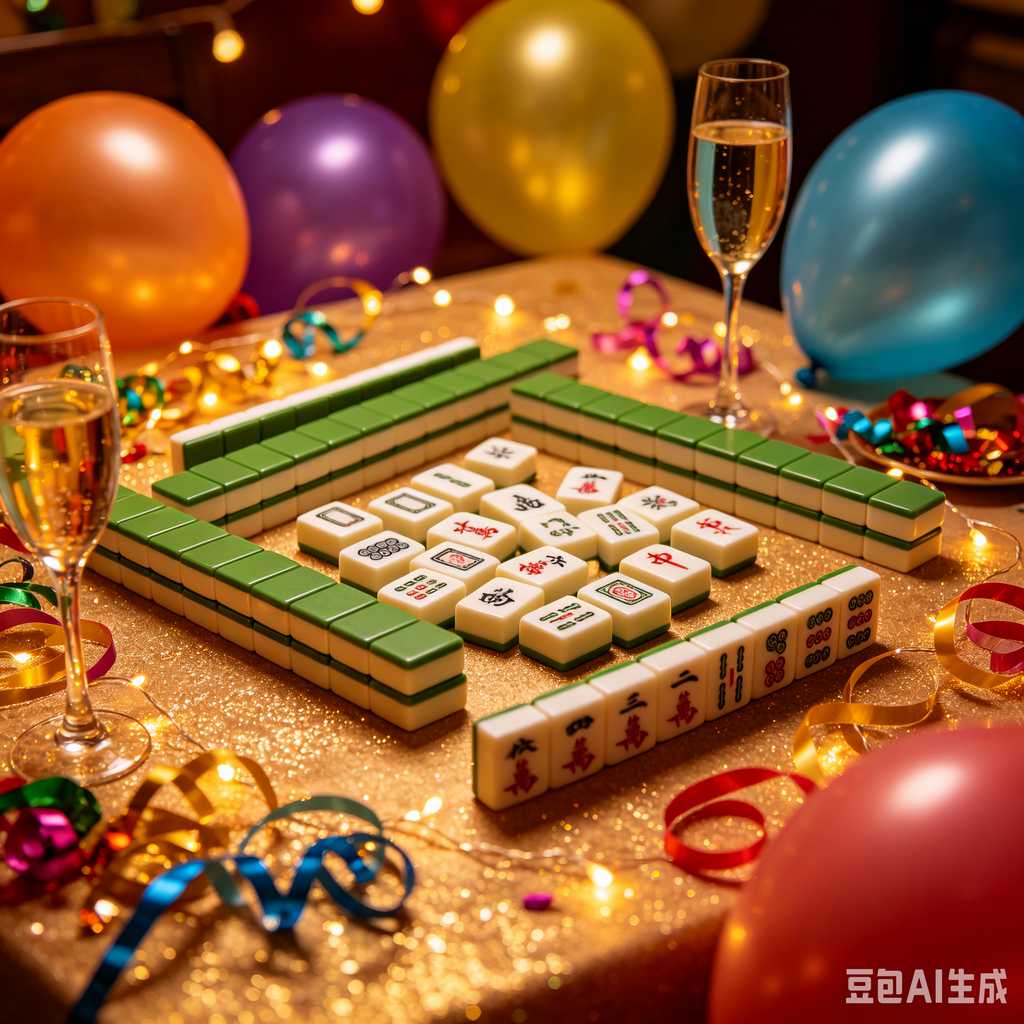mini travel mahjong set lightweight