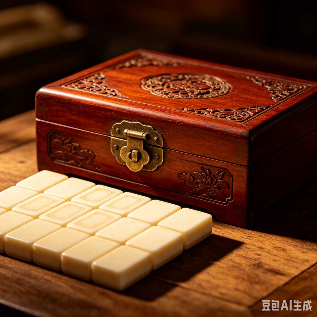 traditional chinese board game mahjong